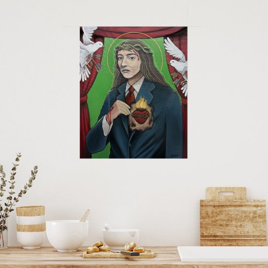 Blutverlust Poster (Küche)