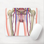 Blutversorgung Mousepad (Mit Mouse)