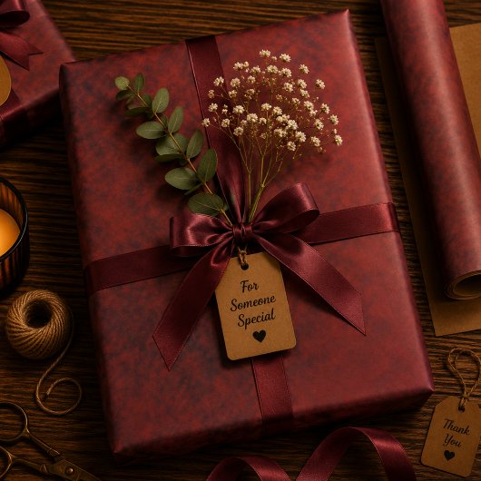 Blutwarme Stille Geschenkpapier Set