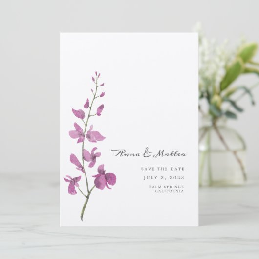 Blutwäsche Save the Date (Stehend Vorderseite)