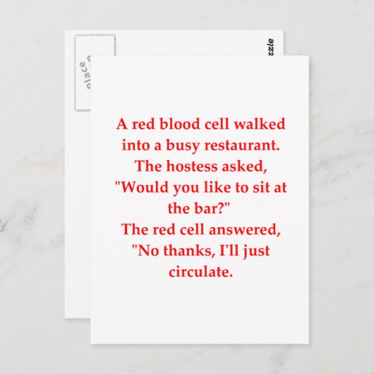 Blutwitz Postkarte (Vorne/Hinten)