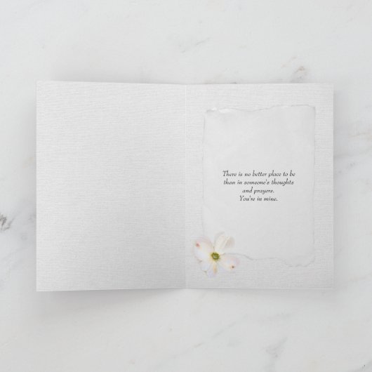 Blutwurzel-Wildblume Karte (Innenseite)