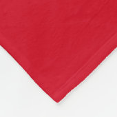 Blutzellen Fleecedecke (Ecke)