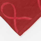 Blutzellen Fleecedecke (Ecke)