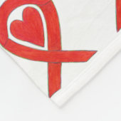 Blutzellen Fleecedecke (Ecke)