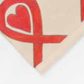 Blutzellen Fleecedecke (Ecke)