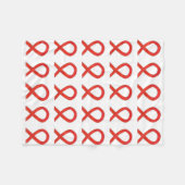 Blutzellen Fleecedecke (Vorderseite (Horizontal))