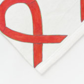 Blutzellen Fleecedecke (Ecke)