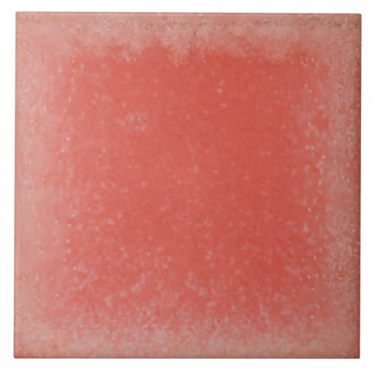 Blutzellen Orangefarbene Keramik Fliese (Vorderseite)