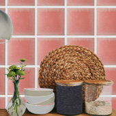 Blutzellen Orangefarbene Keramik Fliese