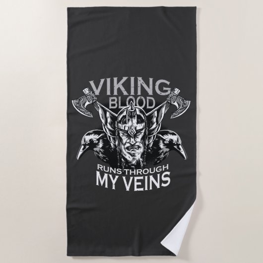 Blutzellen Strandtuch (Vorderseite)