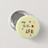 Blutzucker Button (Vorne & Hinten)