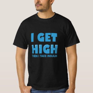 Blutzucker Diabetes-Joke T-Shirt