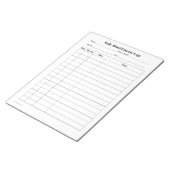 Blutzucker-Log-Notizbuch Notizblock (angewinkelt)