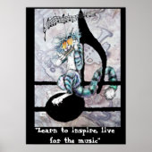 BluzKat auf Note Poster (Vorne)