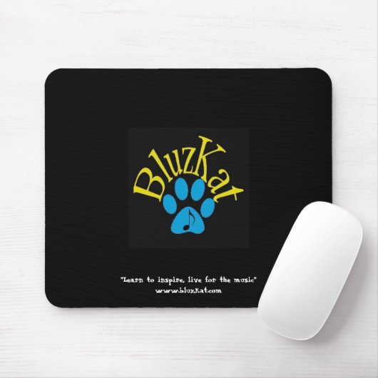 BluzKat Logo Mousepad (Mit Mouse)