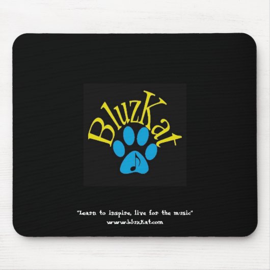 BluzKat Logo Mousepad (Vorne)