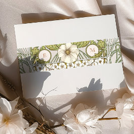 Bly Band Art Nouveau Mucha Monogram Initialen