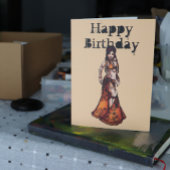 Bly Dancer Geburtstagskarten Karte