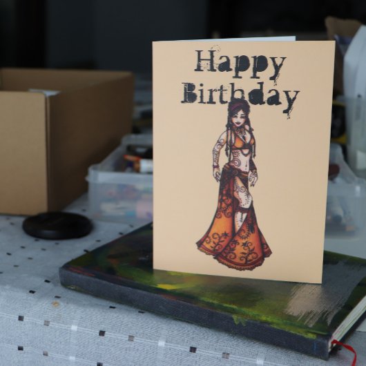 Bly Dancer Geburtstagskarten Karte