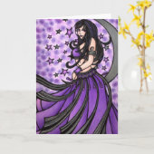 Bly Dancer Geburtstagskarten Karte (Gelbe Blume)