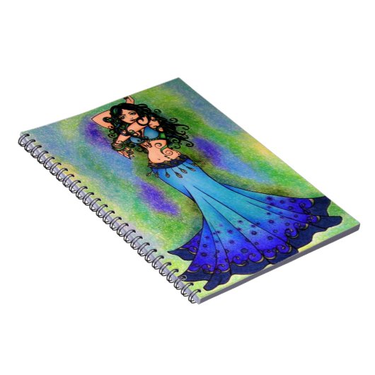 Bly Dancer Geburtstagskarten Notizblock (Rechte Seite)