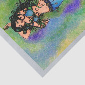 Bly Dancer Geburtstagskarten Seidenpapier (Ausschnitt)