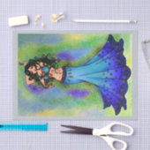 Bly Dancer Geburtstagskarten Seidenpapier (Handwerk)