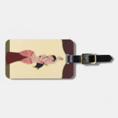 Bly Dancer Middle Eastern Tänzerin Gepäckanhänger (Vorderseite horizontal)