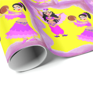 Bly Dancers Gift Wrapping Paper Geschenkpapier