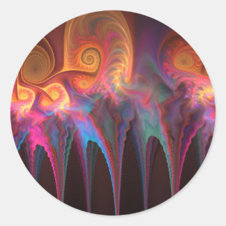 Bly Dancers Runder Aufkleber