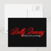 Bly Dancing Rocks Postkarte (Vorne/Hinten)