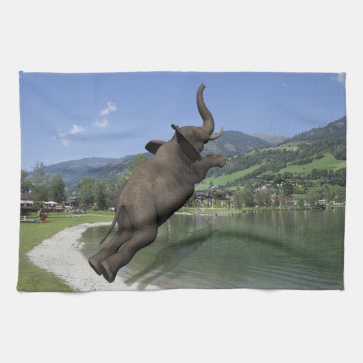 Bly Flop Elephant Handtuch (Horizontal)