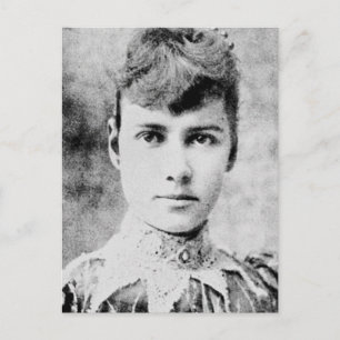 Bly ~ Nellie / Journalistin Weltreisende Postkarte