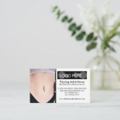 Bly Piercing Foto Body Juwelen Visitenkarte (Stehend Vorderseite)