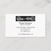 Bly Piercing Foto Body Juwelen Visitenkarte (Rückseite)