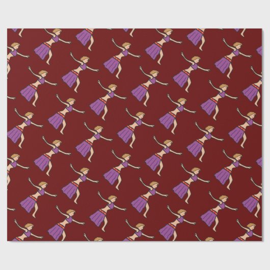 Bly Tancing Geschenkpapier (Flach)