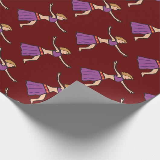 Bly Tancing Geschenkpapier (Ecke)