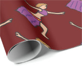 Bly Tancing Geschenkpapier (Rolleneckpunkt)