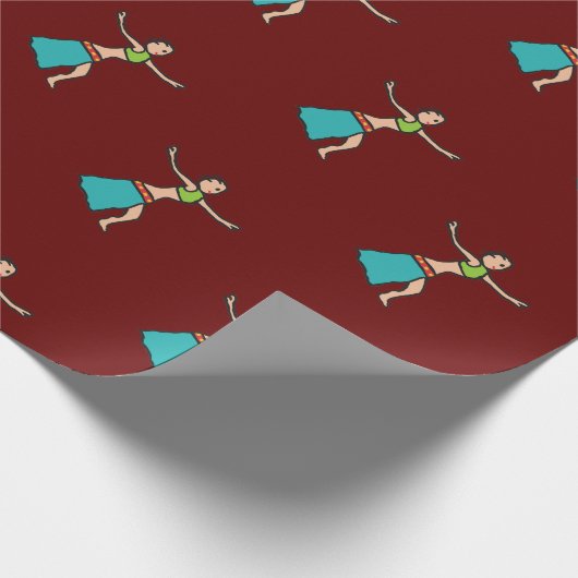 Bly Tancing Geschenkpapier (Ecke)