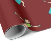 Bly Tancing Geschenkpapier (Rolleneckpunkt)