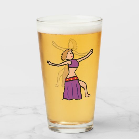 Bly Tancing Glas (Vorne (Gefüllt))