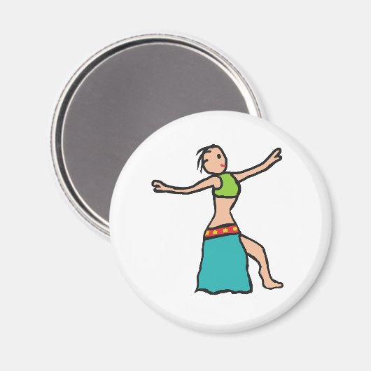 Bly Tancing Magnet (Vorderseite/Rückseite)