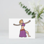 Bly Tancing Postkarte (Stehend Vorderseite)