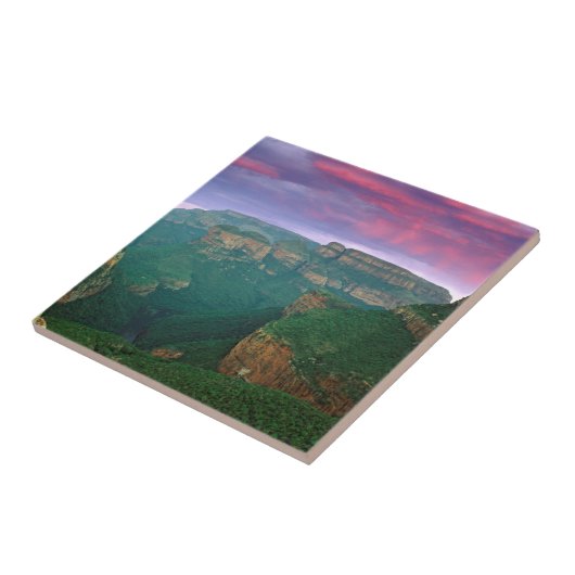 Blyde River Canyon at Sunset, Südafrika Fliese (Seite)