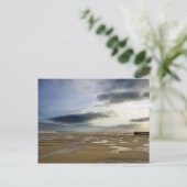 Blyth Beach Postkarte (Stehend Vorderseite)