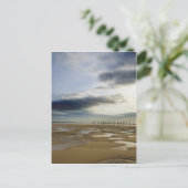 Blyth Beach Postkarte (Stehend Vorderseite)