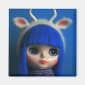 Blythe blue magnet (Vorne)