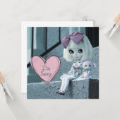 Blythe Doll Card "I m Sorry" Karte (Vorderseite/Rückseite Beispiel)