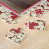 Blythe doll Vintages Retro-Blumenrahmen oldish des Puzzle (Seite)